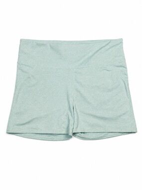Fabletics Light Aqua High-Waist Athletic Shorts